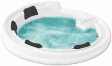 Гидромассажная акриловая ванна Gemy G9090 K White
