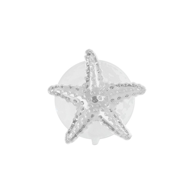 Вакуумная присоска с декоративным элементом - морская звезда SORCOSA Deco GHI 409