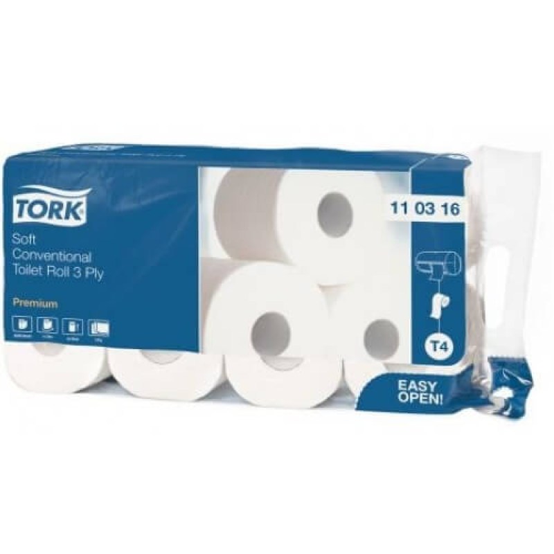 110316 Tork туалетная бумага в стандартных рулонах, T4