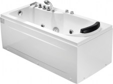 Гидромассажная акриловая ванна Gemy G9006-1.7 B L