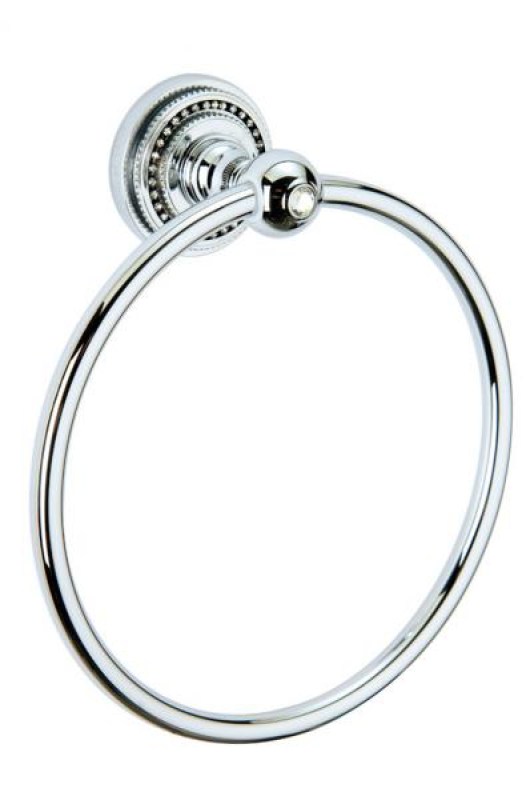 Полотенцедержатель-кольцо Boheme Brillante 10434 хром