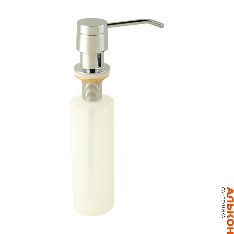 Дозатор для жидкого мыла Veragio Sbortis VR.SBR-8441.CR встраиваемый (колба пластик 250 мл), хром
