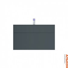 M50AFHX1003GM INSPIRE V2.0, База под раковину, подвесная, 100 см, 3 ящика, push-to-open, графит мато