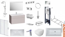 Мебель для ванной AM.PM Inspire 2.0 100 UK50SD серый матовый