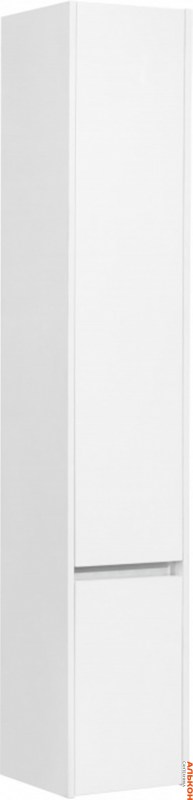 Шкаф-пенал для ванной Aquaton Стоун R 1A228403SX01R белый