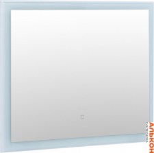 Зеркало Aquanet Монро 95x80 LED белый