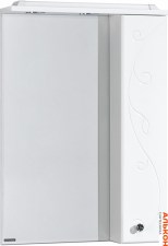 Зеркало-шкаф Aquaton Лиана 60 R 1A162702LL01R белый