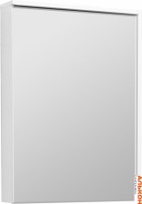 Зеркало-шкаф Aquaton Стоун 60 R 1A231502SX010 белый