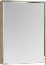 Зеркало-шкаф Aquaton Стоун 60 R 1A231502SX850 сосна арлингтон