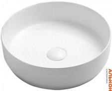 Накладная раковина Ceramica Nova Element CN6022MW 39х39 белый матовый круглая