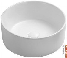 Накладная раковина Ceramica Nova Element CN6032MW 35,8х35,8 белый матовый круглая